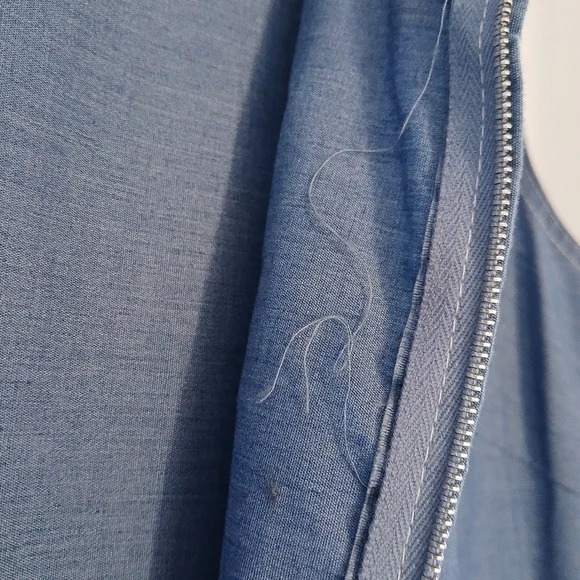 Rare Vintage 1960's Unbranded Union Label Shirt Dress House Coat … - Picture 6 of 15